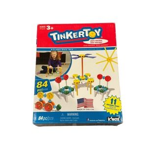 Tinkertoy K'NEX Little Constructor's Building Set 100+ Pieces Ages 3+ 56607 USA